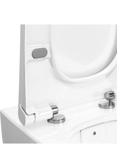 VitrA Metropole 132-401R009 İnce Klozet Kapağı, Mat Beyaz