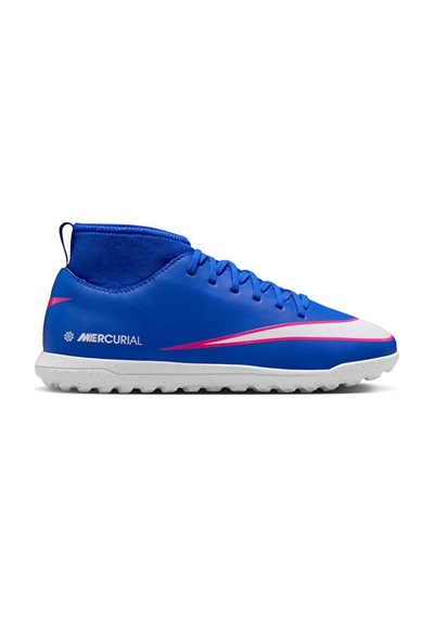 Nike Nıke Jr Mercurıal Superfly 10 Club Tf Genç Halı Saha Ayakkabısı Fq8313-446 Mavi Renkli