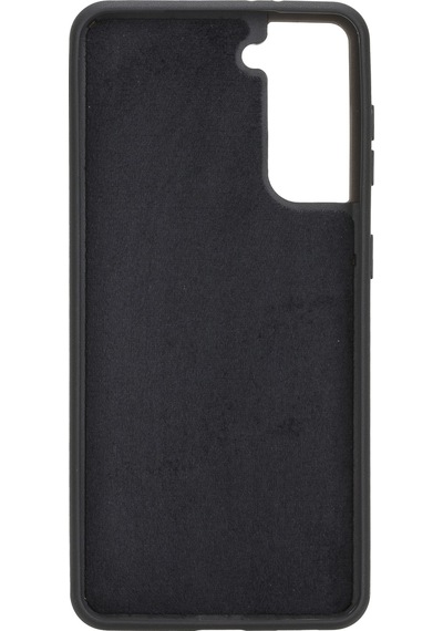 Plm Samsung Galaxy S21 Plus Uyumlu Deri Cüzdanlı Kılıf Rst1 Siyah Acı Kahverengi