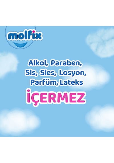 Molfix Bebek Bezi 1 Beden Yenidoğan Mega Avn. Paket 240 Adet 6'lı