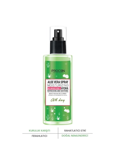 Procsın Aloevera Ferahlatıcı Nemlendirici Hydra Mist Spray 100 ML