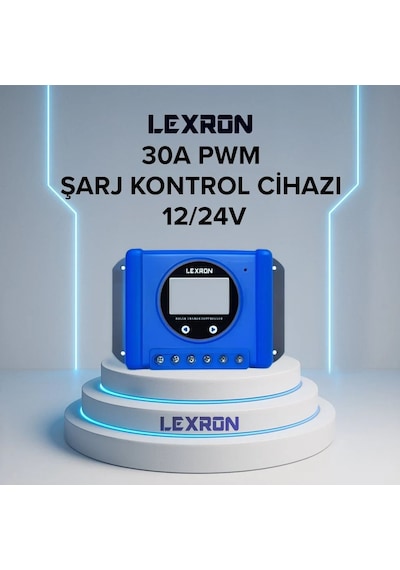 Lexron 30a  Pwm Şarj Kontrol Cihazı