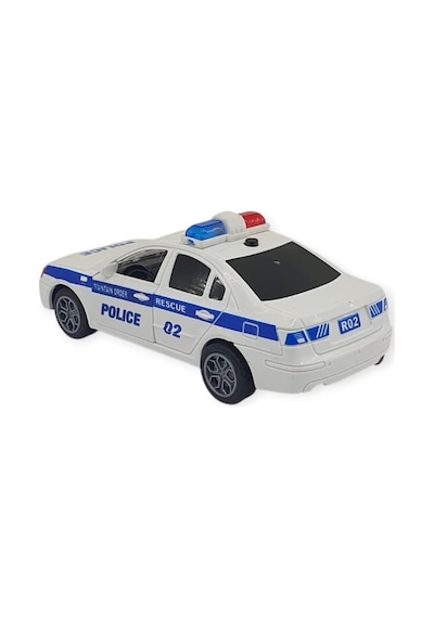 Sesli Işıklı Çek Bırak Polis Arabası - Yy2020-17p Çok Renkli