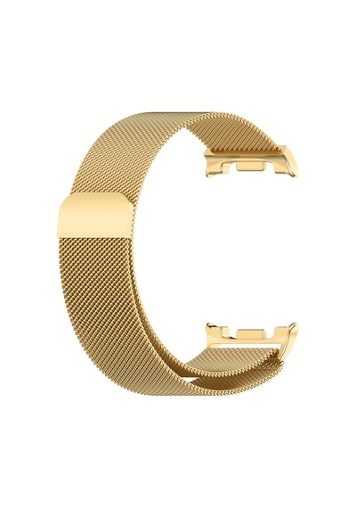 Samsung Uyumlu Galaxy Watch 8 Krd-01 Metal Kordon - Gold