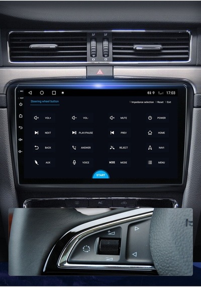 Skoda Süper B 2010-2015 Android Multimedya Carplayli 10 İnc Hd Ips Ekran 2gb/32gb Kamera Hediyeli 10.1"