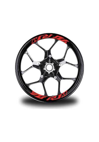 Yzf R1M  Yazılı 8Li Jant İçi Yazı Sticker Etiket