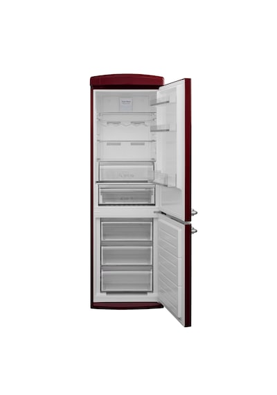 Vestel RETRO NFK37211 BORDO 330 LT No-Frost Kombi Tipi Buzdolabı