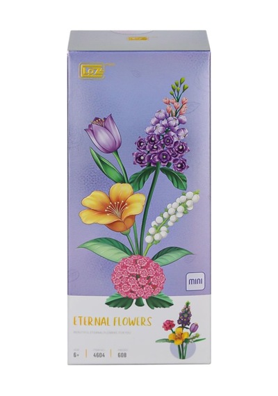 Lz4604 Nessiworld Çiçek Blok Seti 608 Parça -vagon Life