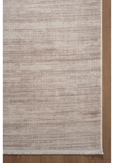 İndigo Id011g Gri Modern Desen Akrilik İplik Tozu Az Pamuk Taban Salon Mutfak Halısı-844 Gri