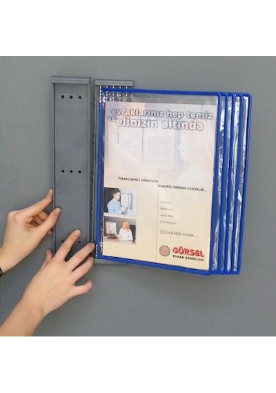 Eko-gh9101 Şömiz Plastik Taşıyıcı Pano + Evrak Şömizi