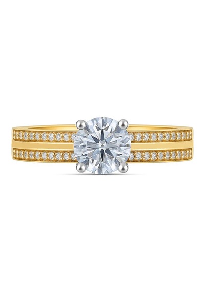 8 Ayar Altın Tektaş Yüzük 8a130