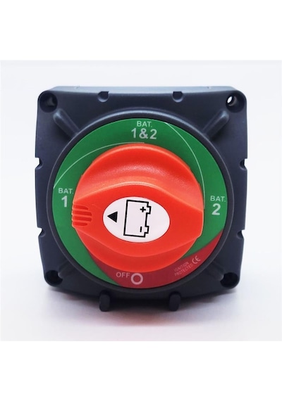 Akü Devre Kesici Şalteri 350a 3p 12-48v 1+2 Çift Devreli 2 Kademe-4830