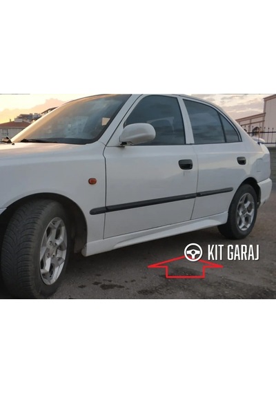 Kit Garaj Hyundai Accent Admire 2000-2006 Marşpiyel Boyasız
