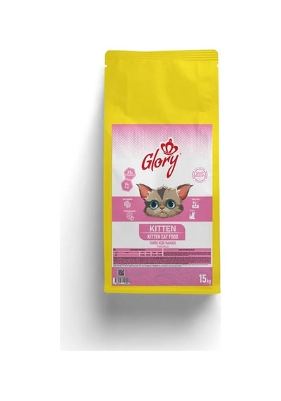 Glory Kitten Tavuklu Yavru Kedi Maması 15 Kg