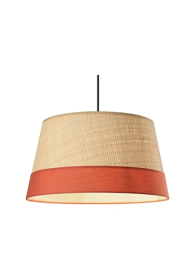 Bellbird Terracotta Hasır Lambader Şapkası Turuncu