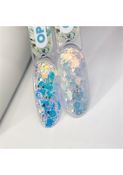 Nail Art Tasarım Jel Gel Korean Opal 5 Gr Işıltılı Nail Art Jeli Beyaz