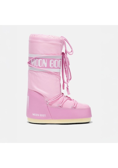 J001 Pink Gum Kar Botu Kadın 80d1400440-j001 Moon Boot Icon Nylon Pink 35-41 Pembe