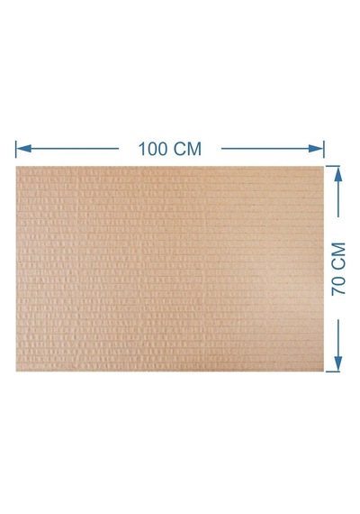 Oluklu Mukavva Karton Levha 70x100 Cm 6 Mm 10 Adet Maket, Okul Projesi, Puzzle, Tuval, Çerçeve, Paketleme