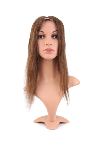 Ön Kısmı Ekstra Tül Kahverengi Baby Taban Tepelik - 13x14cm
