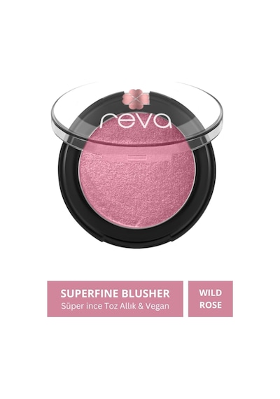 Superfine Blusher Wild Rose - Süper İnce Toz Allık 7,5 Gr - No: 705 - Vegan & Temiz İçerik Çok Renkli
