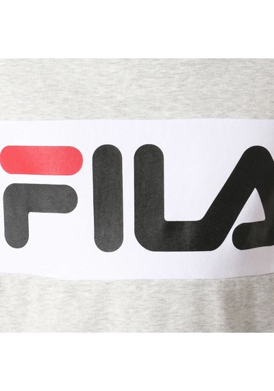 Açık Gri Fila Erkek Kapşonlu Sweatshirt Night Blocked 687001 Açık Gri