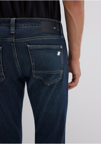 Jake Pro Koyu Puslu Comfort Jean Pantolon 0042289339 Mavi