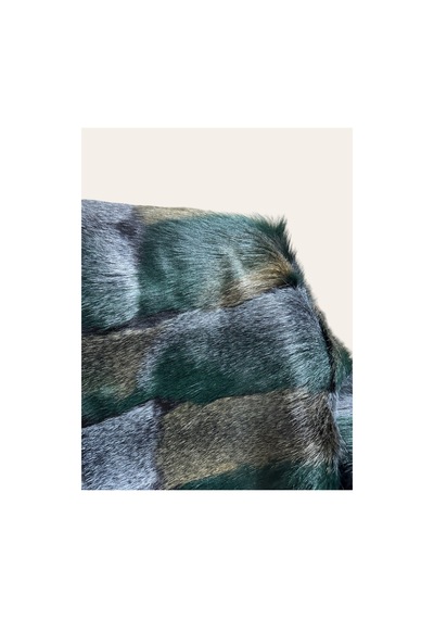Yeşil Desen Ithal , Peluş Kumaş Yüksek Kalite Gramajlı, 50x150cm, Ev Tekstili Yeşil Yeşil