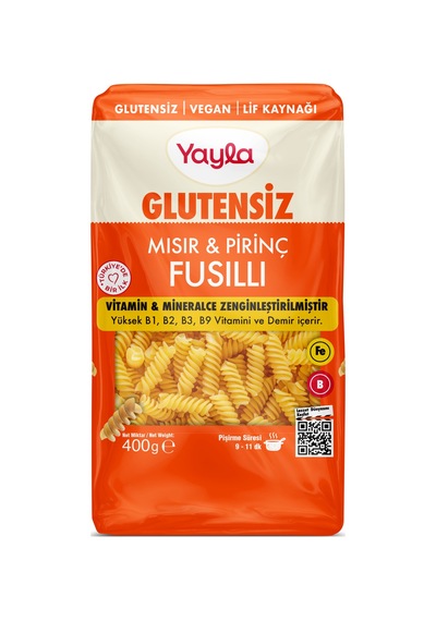 Glutensiz Vegan Fusıllı Mısır&pirinç 400 Ml Makarna - 861388388