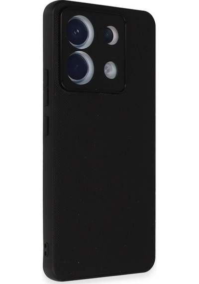 Newface Xiaomi Redmi Note 13 Pro 5g Kılıf Taft Kapak - Siyah Siyah