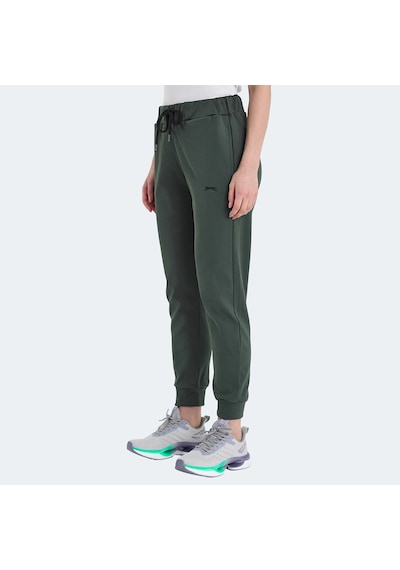 Slazenger VETERAN RBN Kadın Cepli Haki Eşofman Altı