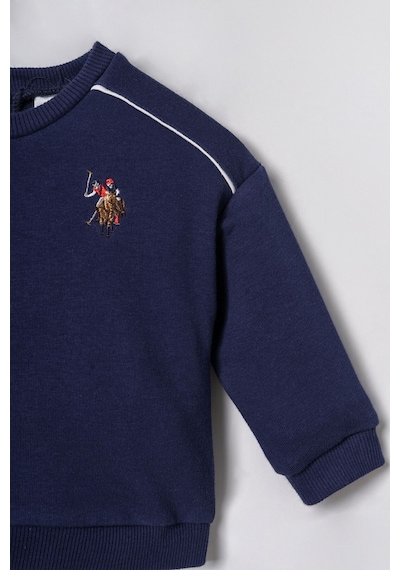 U.S. Polo Assn. Erkek Bebek Lacivert Uzun Kol Pijama Takım Usb3193-c-v1 Usb3193-c-v1