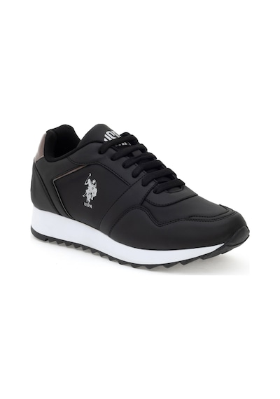 U.S. Polo Assn. Kadın Siyah Spor Ayakkabı 50316403-VR046