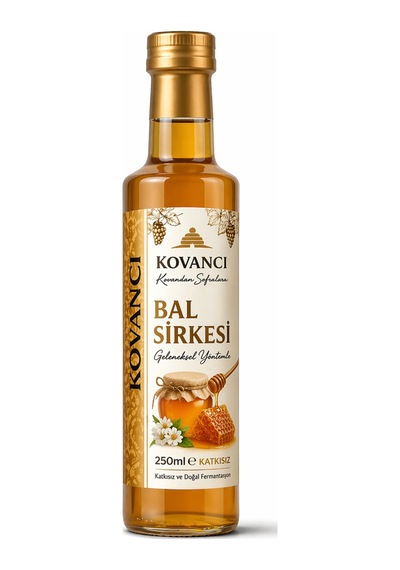 Bal Sirkesi 250 Cc- %100 Doğal Fermente & Katkısız