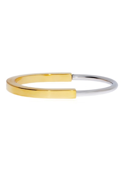 Celikchi Unisex Asma Kilit Model Gold Modern Görünümlü Çelik Bilezik
