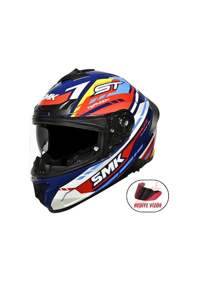 Smk Typhoon-s01 Sports Tourer Kapalı Kask B16