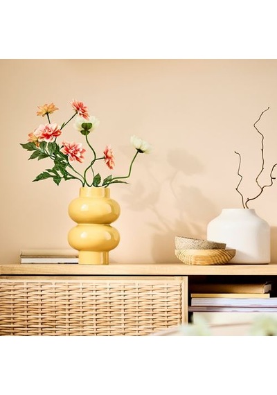 Ikea Smycka Yapay Çiçek, Turuncu, 66 Cm, İç-dış Mekan Yıldız Çiçeği