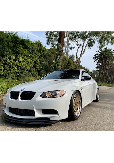 Bmw E92 M3 Gts Ön Lip Parlak Siyah Plastik Ön Ek Karlık 2007 2008 2009 2010 2011 Karlık+bodykit+ek