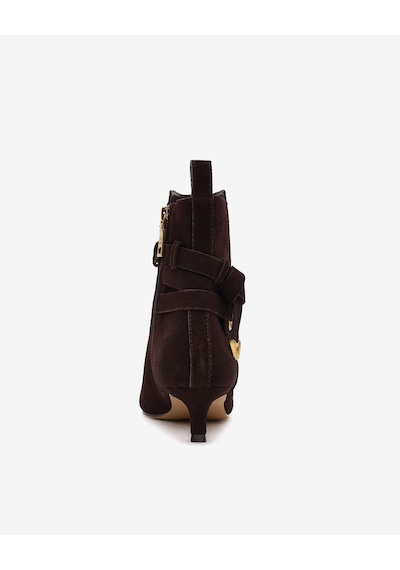 Steve Madden Roller Brown Sued Kadın Kahverengi Topuklu Bot Roller-brown