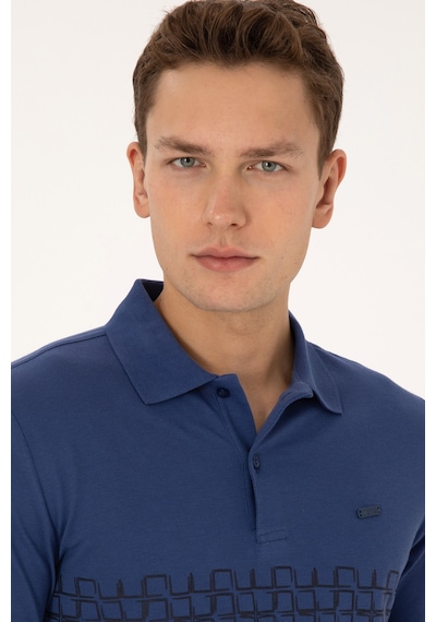 U.S. Polo Assn. U.s. Polo Assn. Erkek İndigo Tişört 50324789-vr028