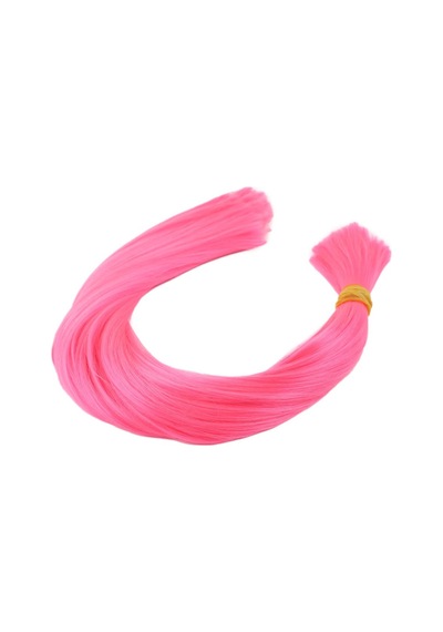 Pembe Renkli Sentetik Boğum Saç - 1kg Çok Renkli