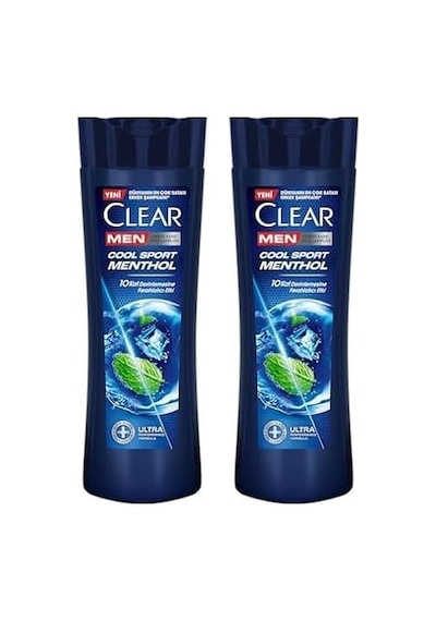 Men Kepeğe Karşı Etkili Şampuan Sport Menthol 350 Ml 2li Paket