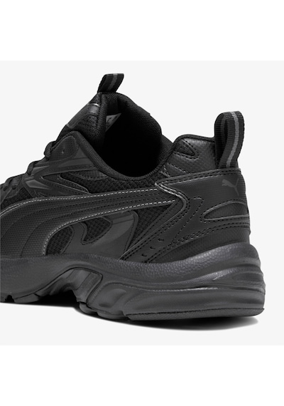 Puma Milenio Tech Unisex Siyah Spor Ayakkabı Düz 392322 Siyah