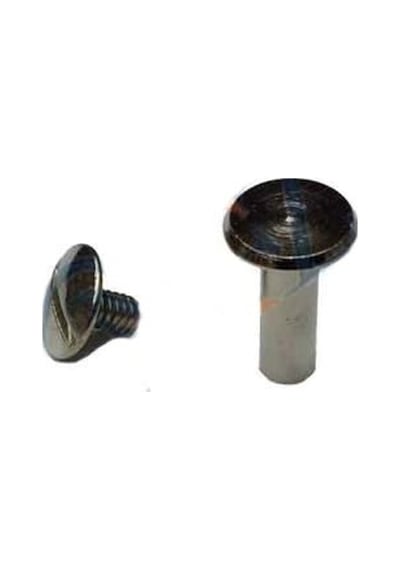 Cilt Menü, Katalog, Kartela Vidası, 9 Mm - Nikel, 1 Adet Diğer