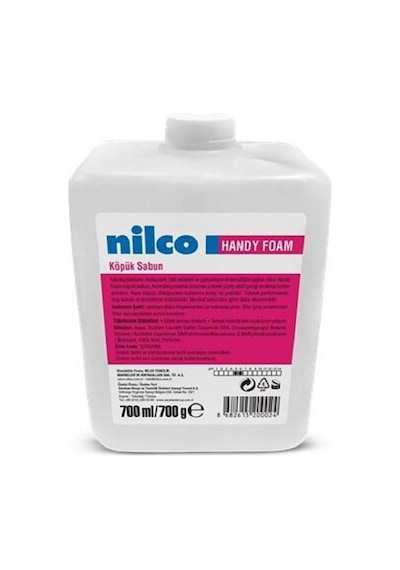 Nilco Handy Foam 700ml/700g Köpük Sabun Kartuş Diğer