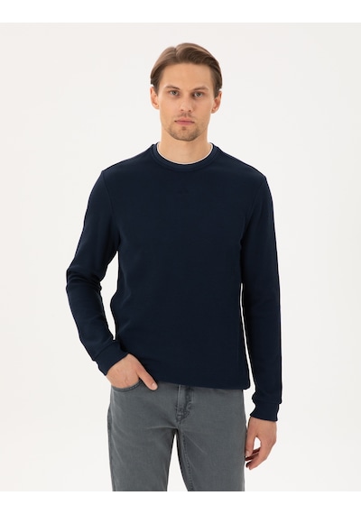 Pierre Cardin Erkek Lacivert Sweatshirt 50296485-vr033 Lacivert