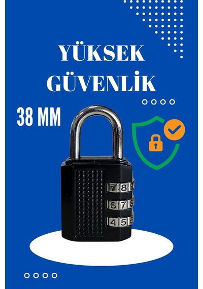 Ymk Şifreli Asma Kilit 38mm