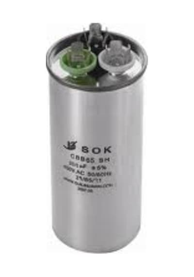 Klima Kondansatör 55+6 Uf 370V-400V Ac Kapasitör - 286594774