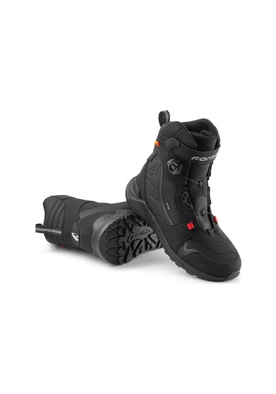 Forma+ Forma Adv Kite Korumalı Adventure Motosiklet Botu Siyah Siyah