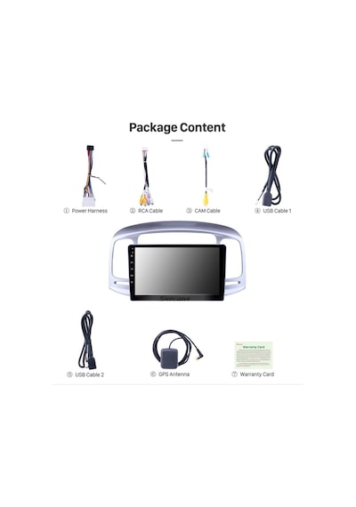 Hyundaı Accent 2009+ Uyumlu Multimedya Navigasyon Usb Kamera Carplayer