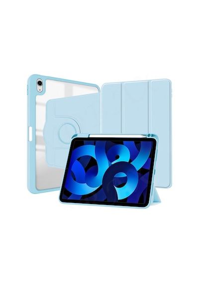 Apple Uyumlu iPad Air 5 Air 4 10.9 Kılıf Dik-Yatay Kalem Bölmeli A2072 A2316 A2324 A2325 A2588 A2589 A2591